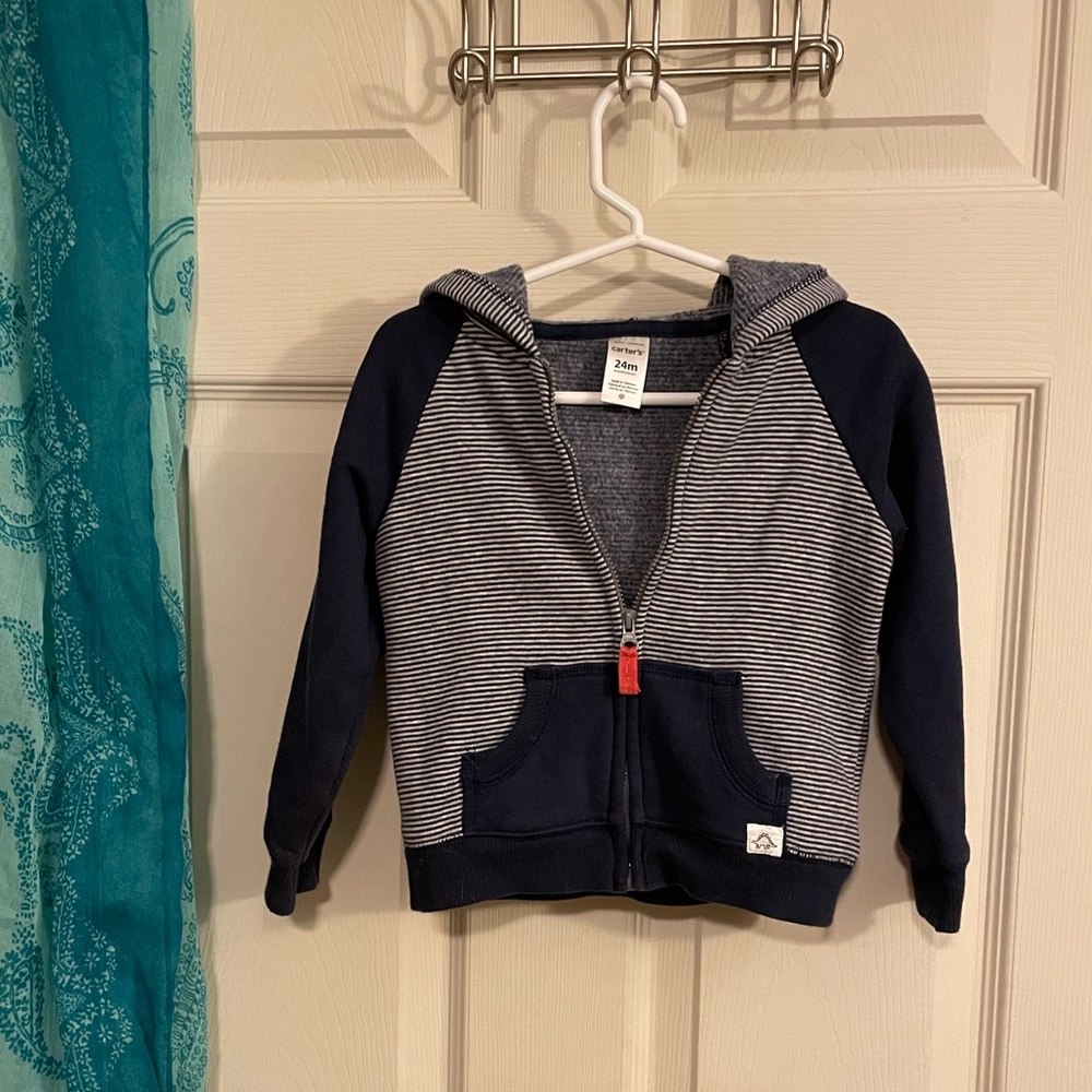 Carter’s 24m Fleece Zip-up Hoodie